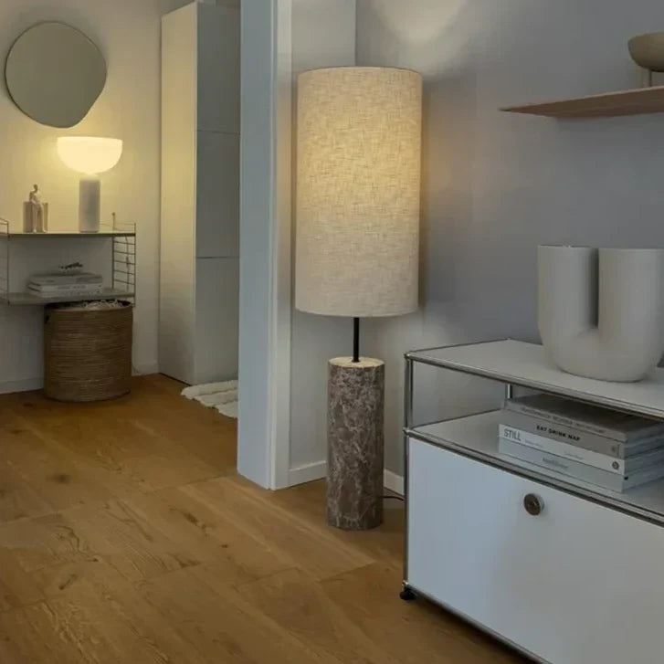 Columnar Marble Floor Lamp | CLMARBHS45