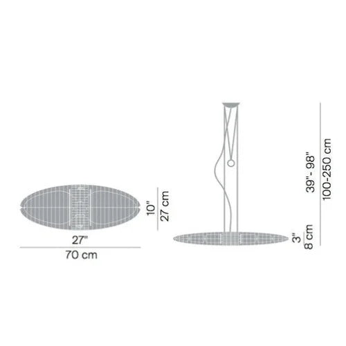 CONTEMPORARY DESIGN ALUMINUM PENDANT LAMP | GARAVANI DESIGN CLVBP88