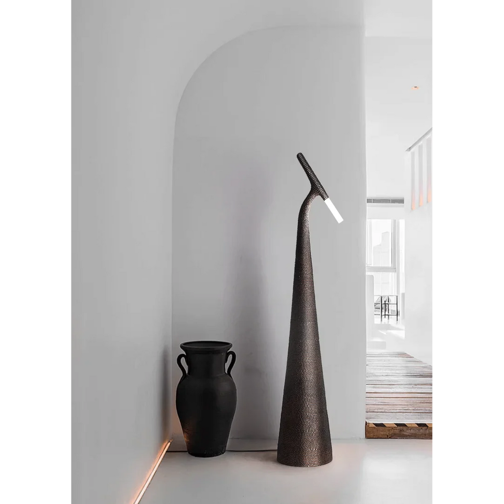 CONTEMPORARY FLOOR LAMP IN METAL FINISH | CATALLINI DESIGN CLUP850
