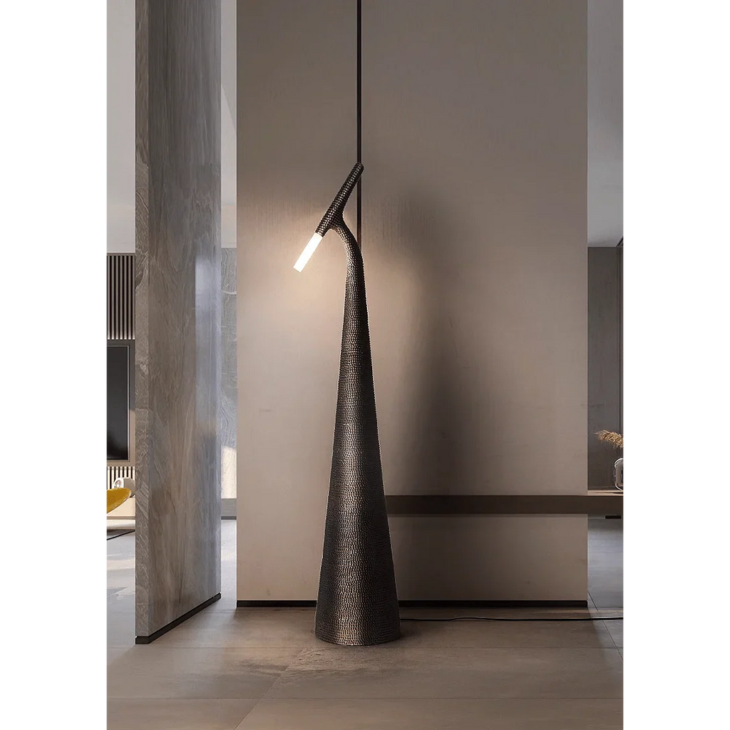 CONTEMPORARY FLOOR LAMP IN METAL FINISH | CATALLINI DESIGN CLUP850