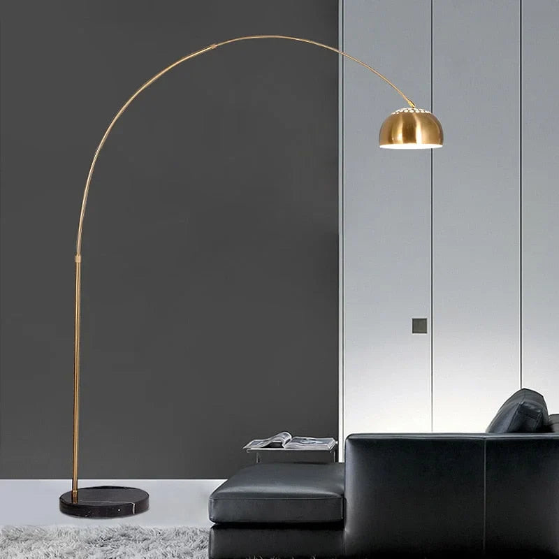 CONTEMPORARY METAL ARC FLOOR LAMP | CL1120147