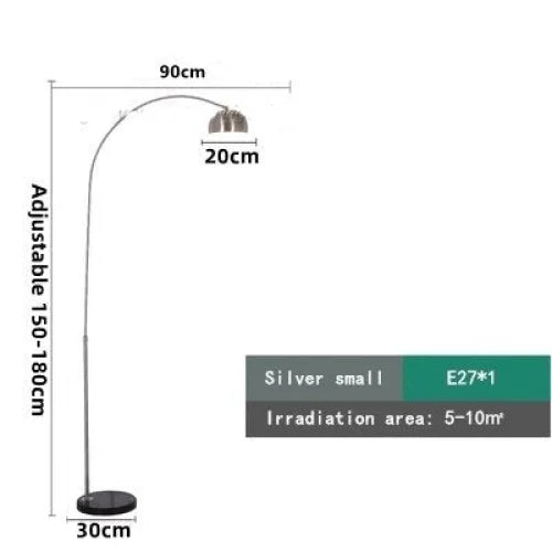 CONTEMPORARY METAL ARC FLOOR LAMP | CL1120147