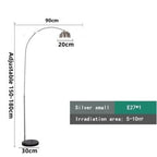 CONTEMPORARY METAL ARC FLOOR LAMP | CL1120147