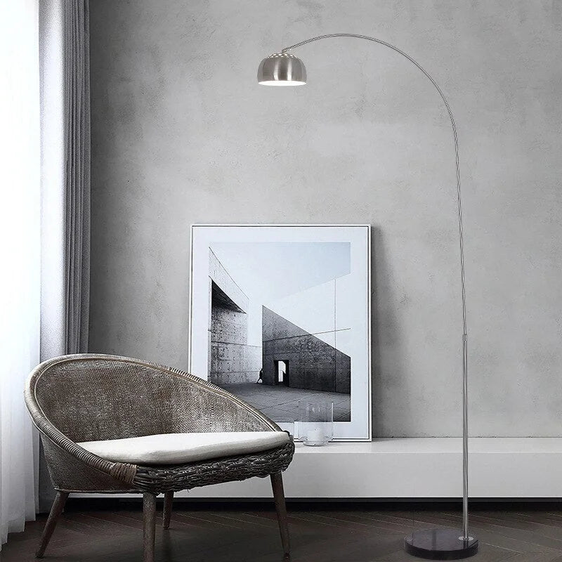 CONTEMPORARY METAL ARC FLOOR LAMP | CL1120147