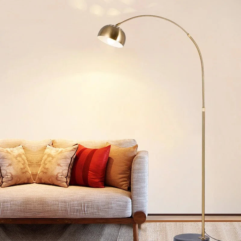 CONTEMPORARY METAL ARC FLOOR LAMP | CL1120147