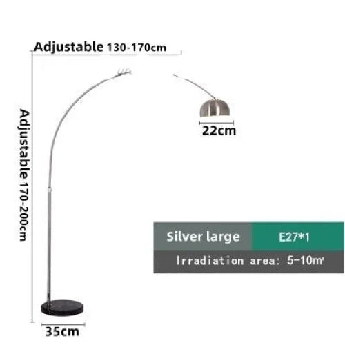 CONTEMPORARY METAL ARC FLOOR LAMP | CL1120147