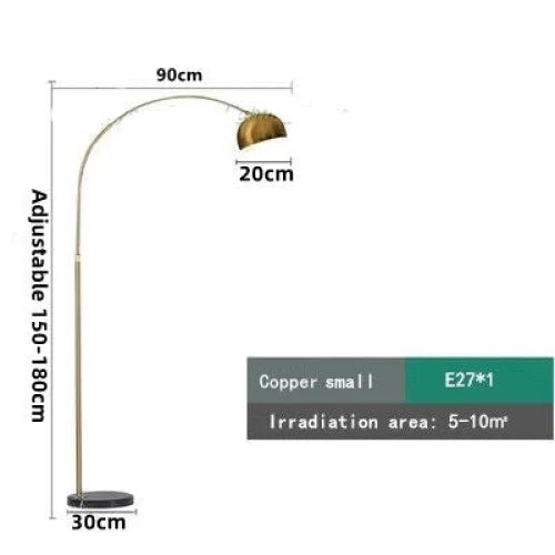 CONTEMPORARY METAL ARC FLOOR LAMP | CL1120147