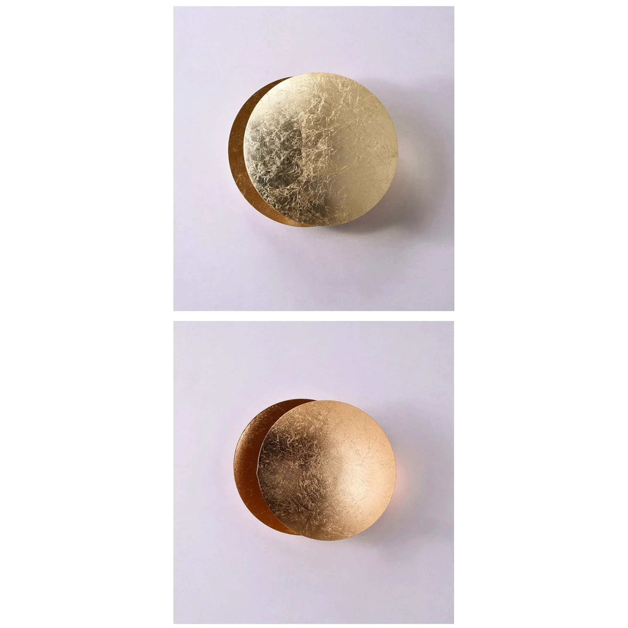 CONTEMPORARY METAL MOON WALL LAMP | CL478789