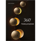 CONTEMPORARY METAL MOON WALL LAMP | CL478789