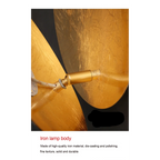 CONTEMPORARY METAL MOON WALL LAMP | CL478789