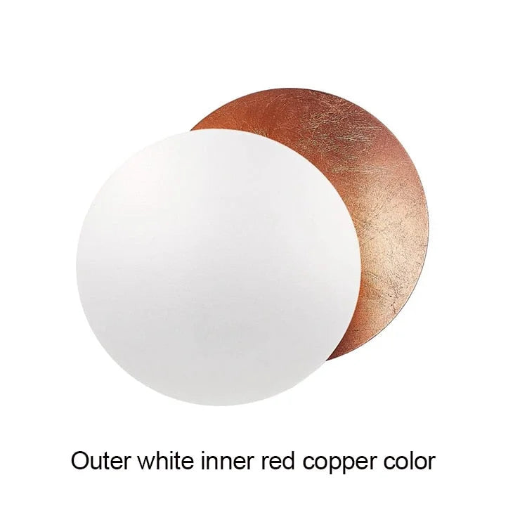 CONTEMPORARY METAL MOON WALL LAMP | CL478789