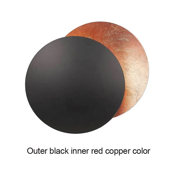 CONTEMPORARY METAL MOON WALL LAMP | CL478789