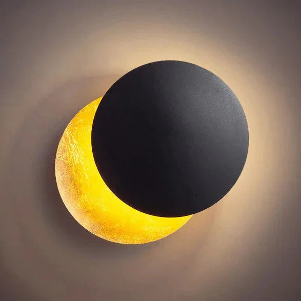 CONTEMPORARY METAL MOON WALL LAMP | CL478789