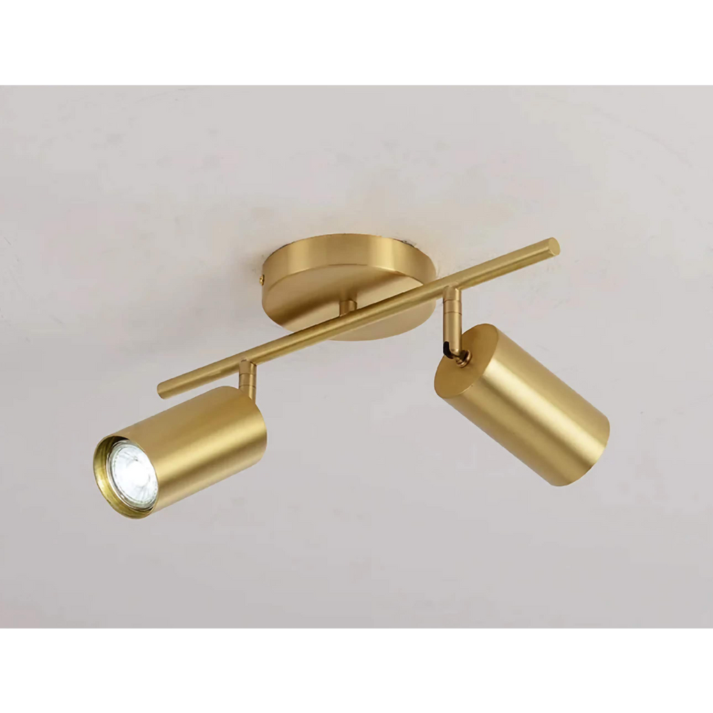 COPPER 2-LIGHTS TRACK LIGHTING FIXTURE | DESIGN CLXCP802