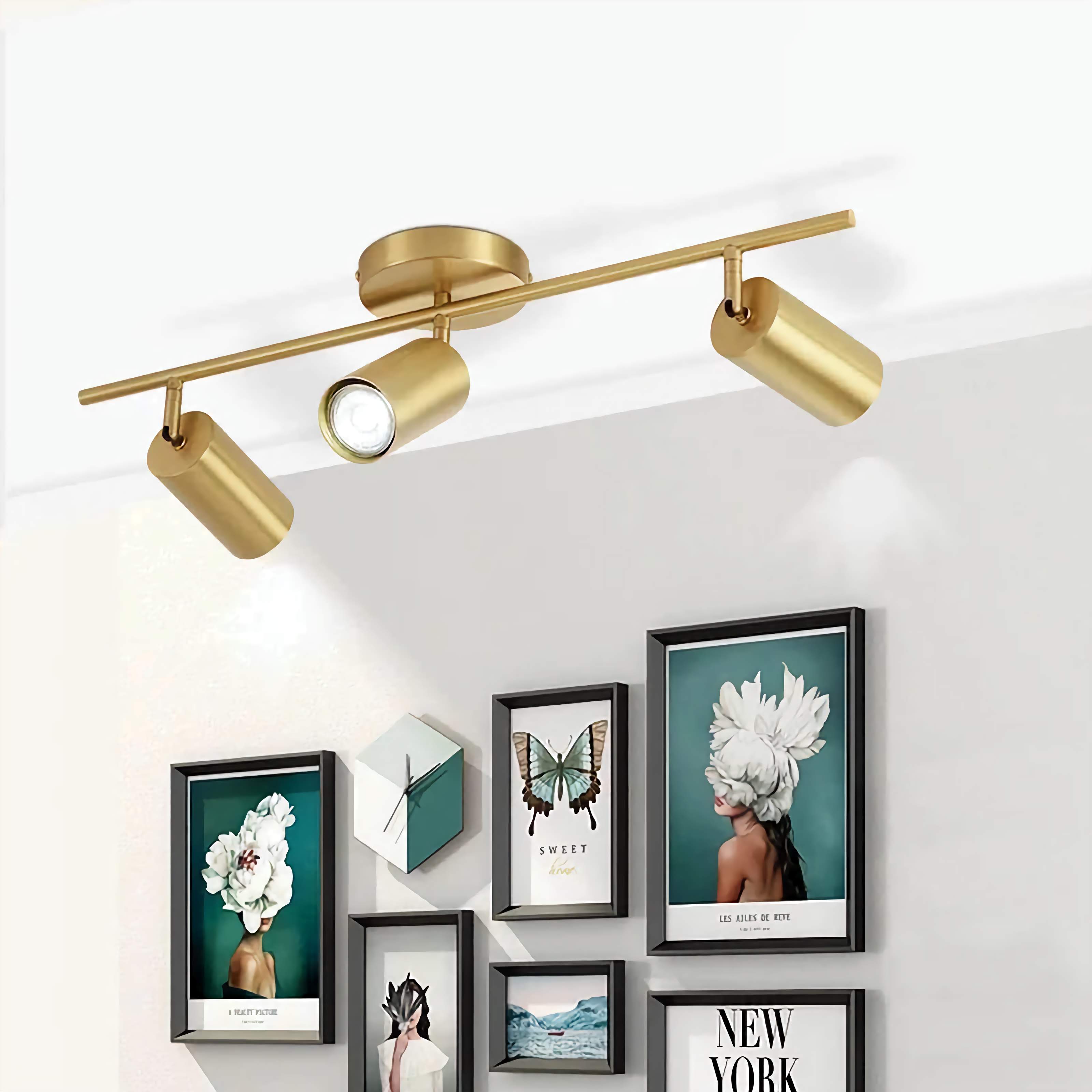 COPPER 3-LIGHTS TRACK LIGHTING FIXTURE | DESIGN CLXCP803