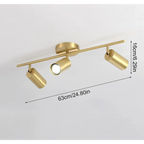COPPER 3-LIGHTS TRACK LIGHTING FIXTURE | DESIGN CLXCP803