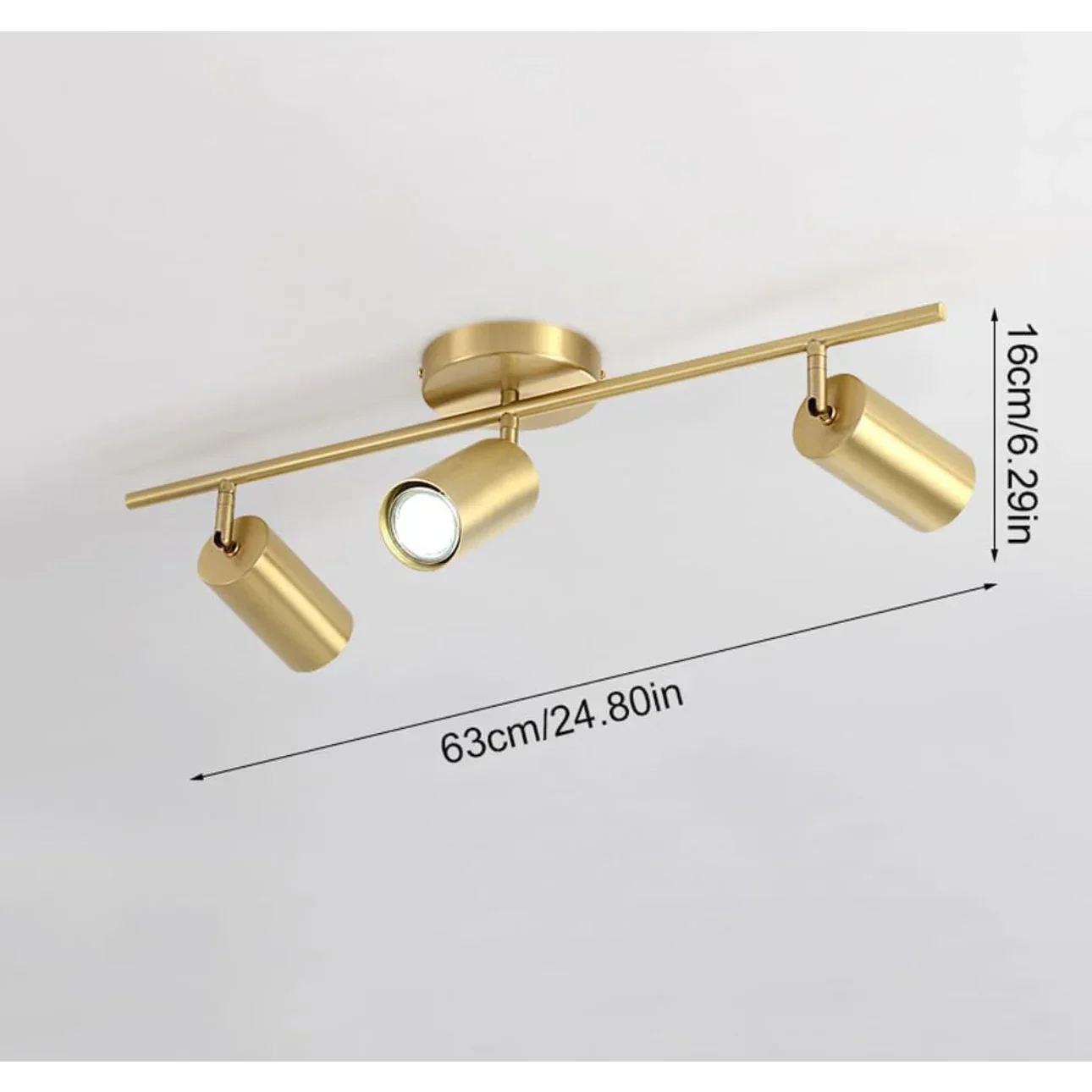 COPPER 3-LIGHTS TRACK LIGHTING FIXTURE | DESIGN CLXCP803