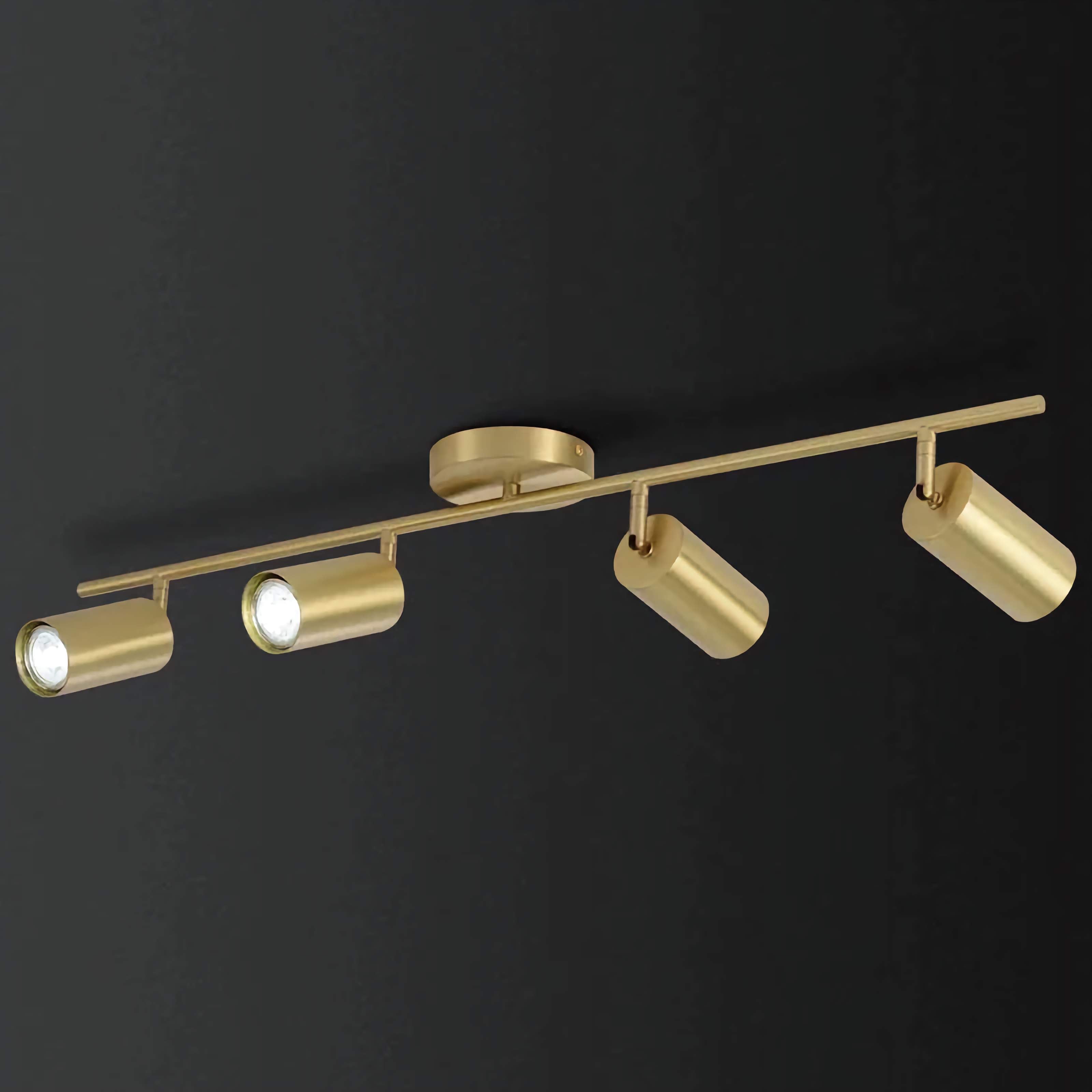 COPPER 4-LIGHTS TRACK LIGHTING FIXTURE | DESIGN CLXCP804
