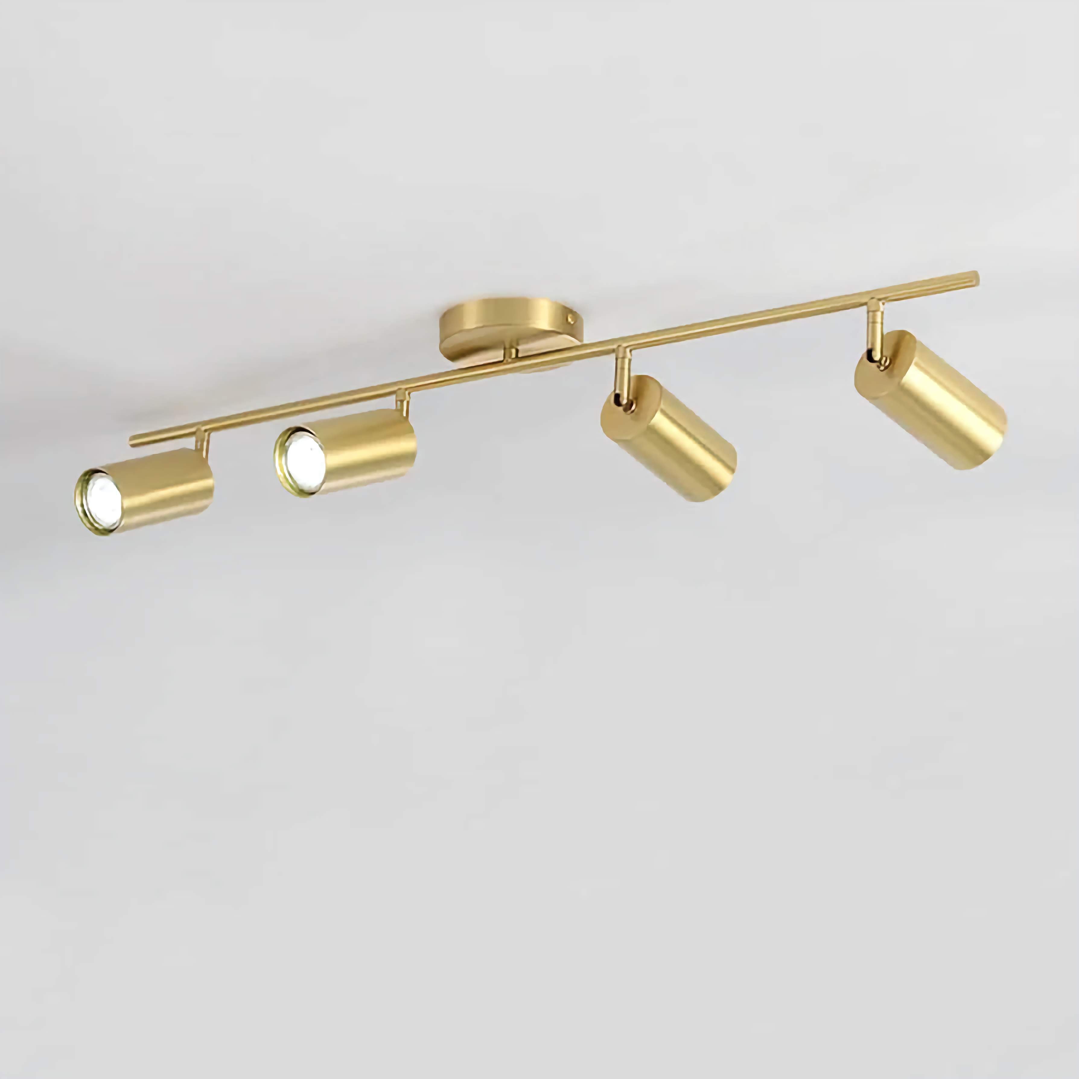 COPPER 4-LIGHTS TRACK LIGHTING FIXTURE | DESIGN CLXCP804