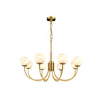 COPPER ALABASTER CHANDELIER | CLKKI1014