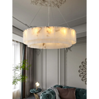 COPPER & ALABASTER CHANDELIER | CLNN025880