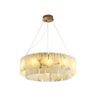COPPER & ALABASTER CHANDELIER | CLNN025880