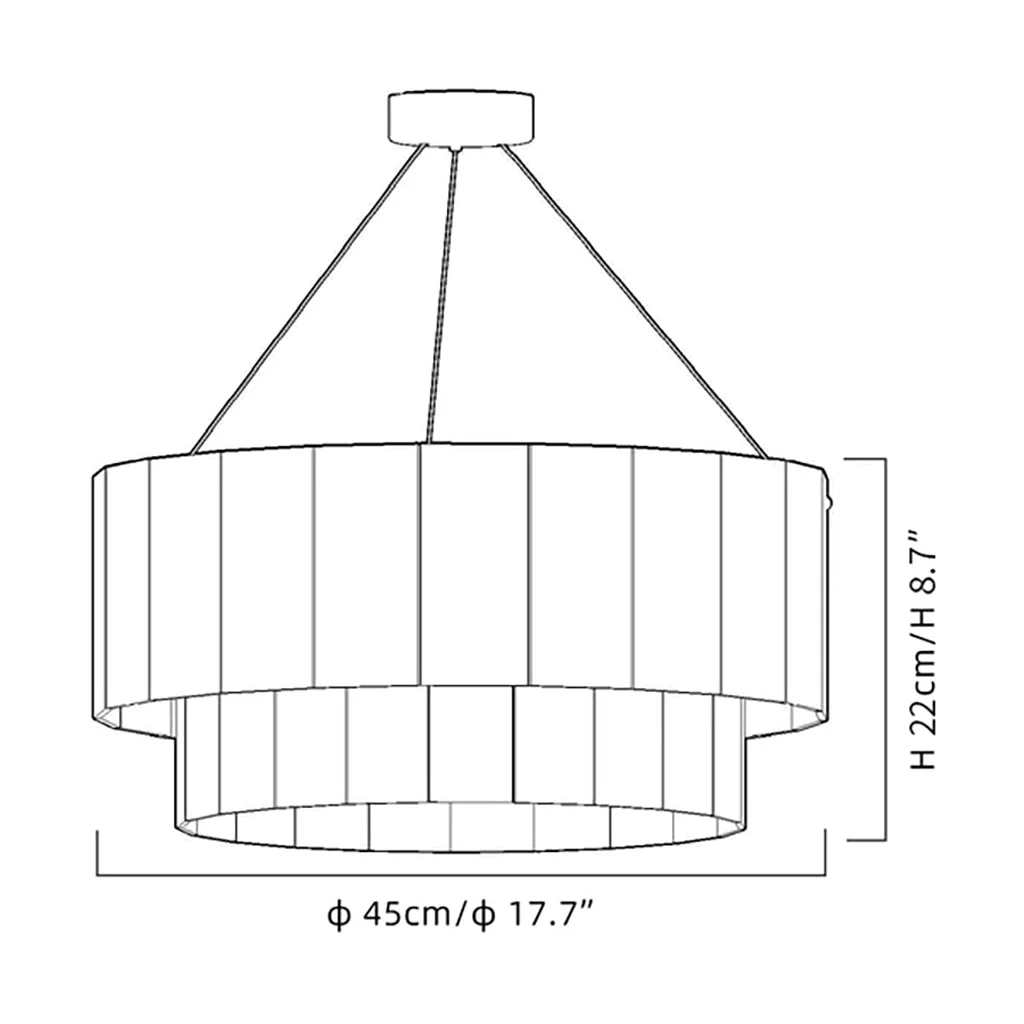 COPPER & ALABASTER CHANDELIER | CLNN025880