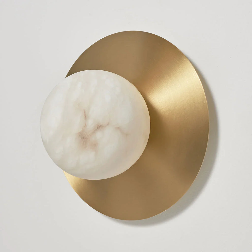 Brass ALABASTER WALL SCONCES | CLHHA095