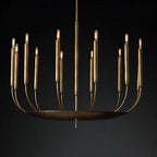 COPPER CANDLE CHANDELIER | CLYV096