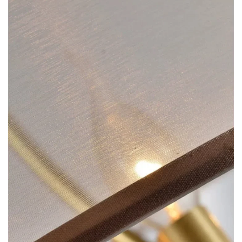 COPPER AND FABRIC SEMI-FLUSH MOUNT | DESIGN CLOPN110