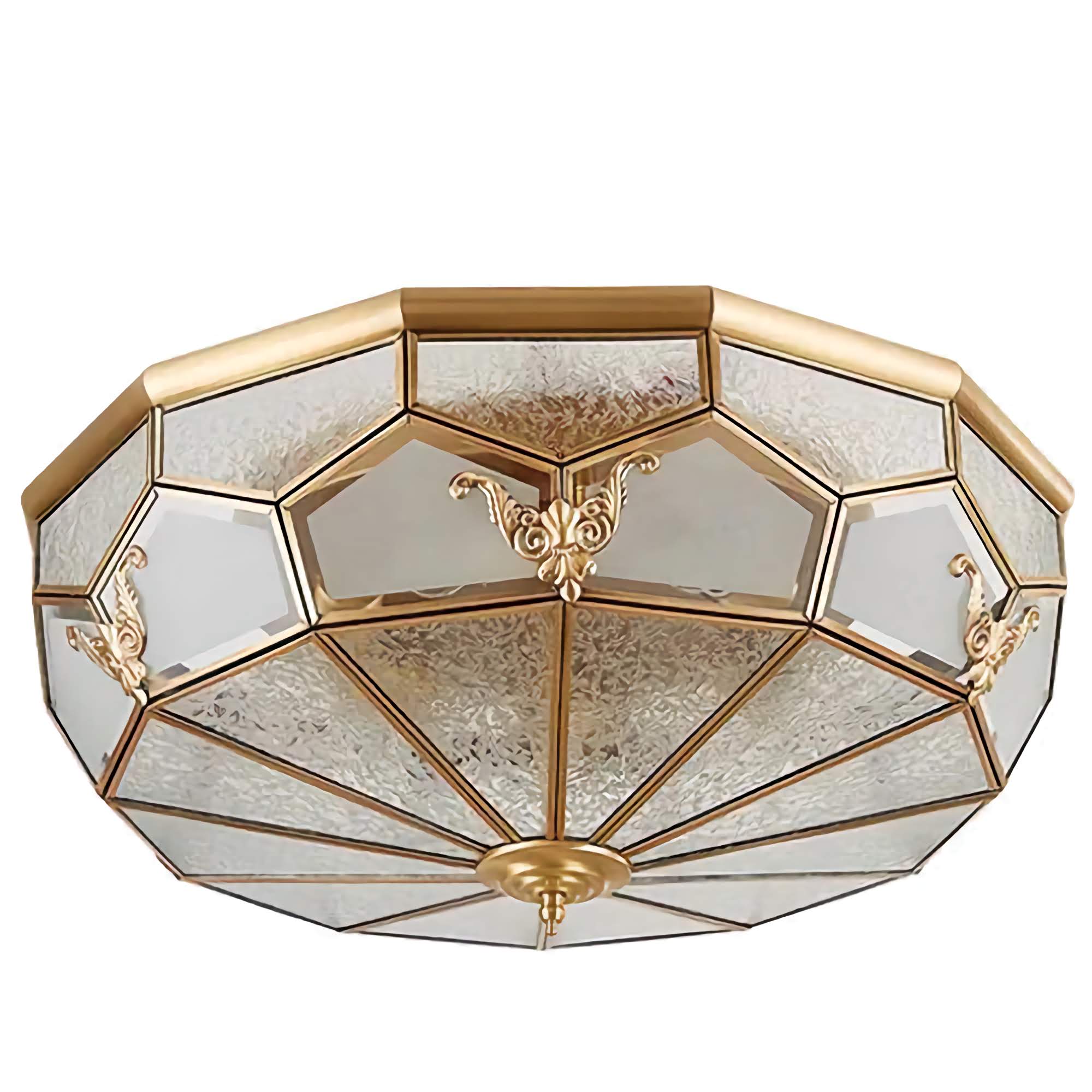 COPPER FROSTED GLASS CEILING LIGHTS