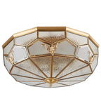 COPPER FROSTED GLASS CEILING LIGHTS