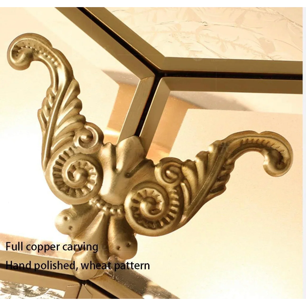 COPPER FROSTED GLASS CEILING LIGHTS