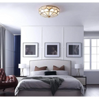 COPPER FROSTED GLASS CEILING LIGHTS