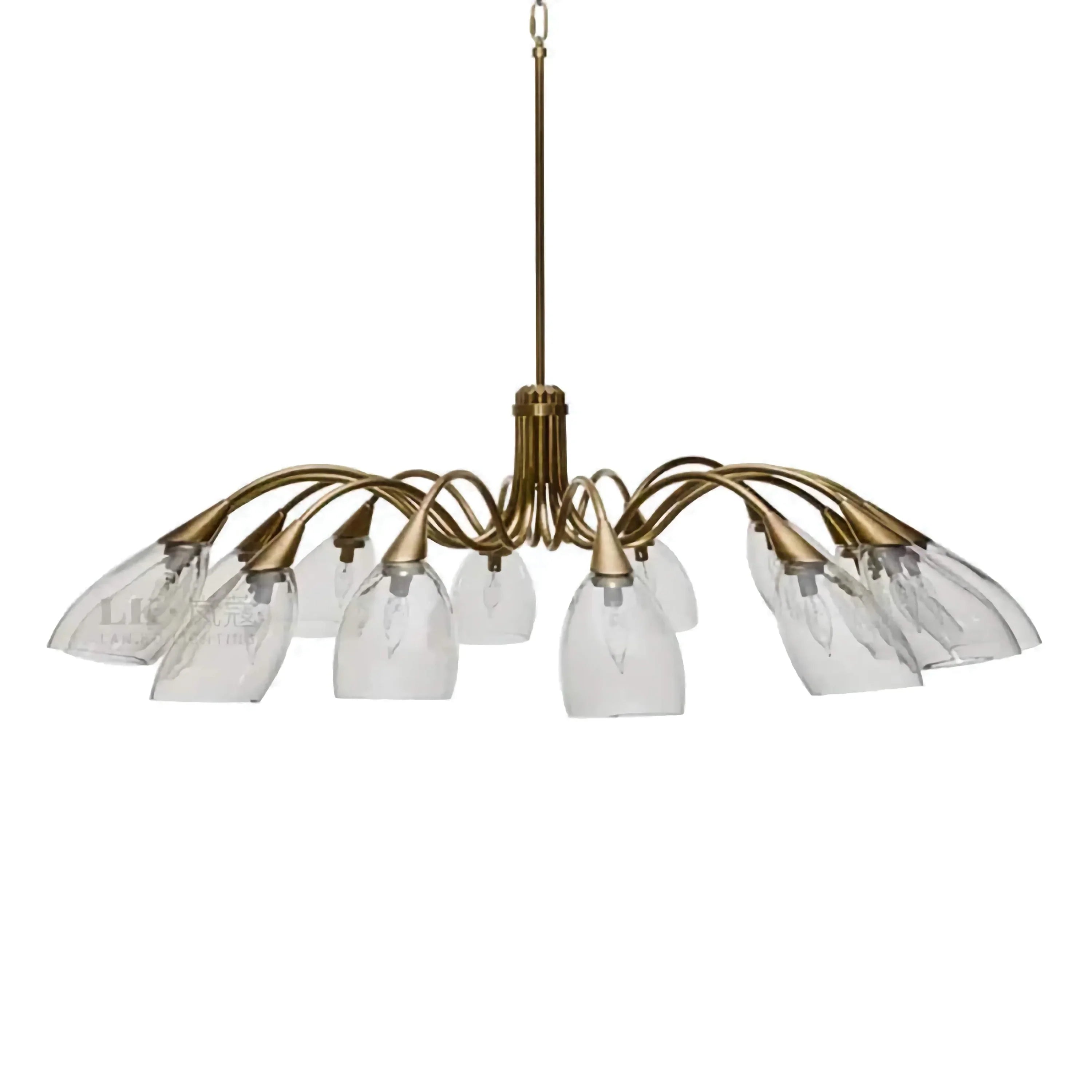 COPPER GLASS CHANDELIER | DESIGN CLAS720