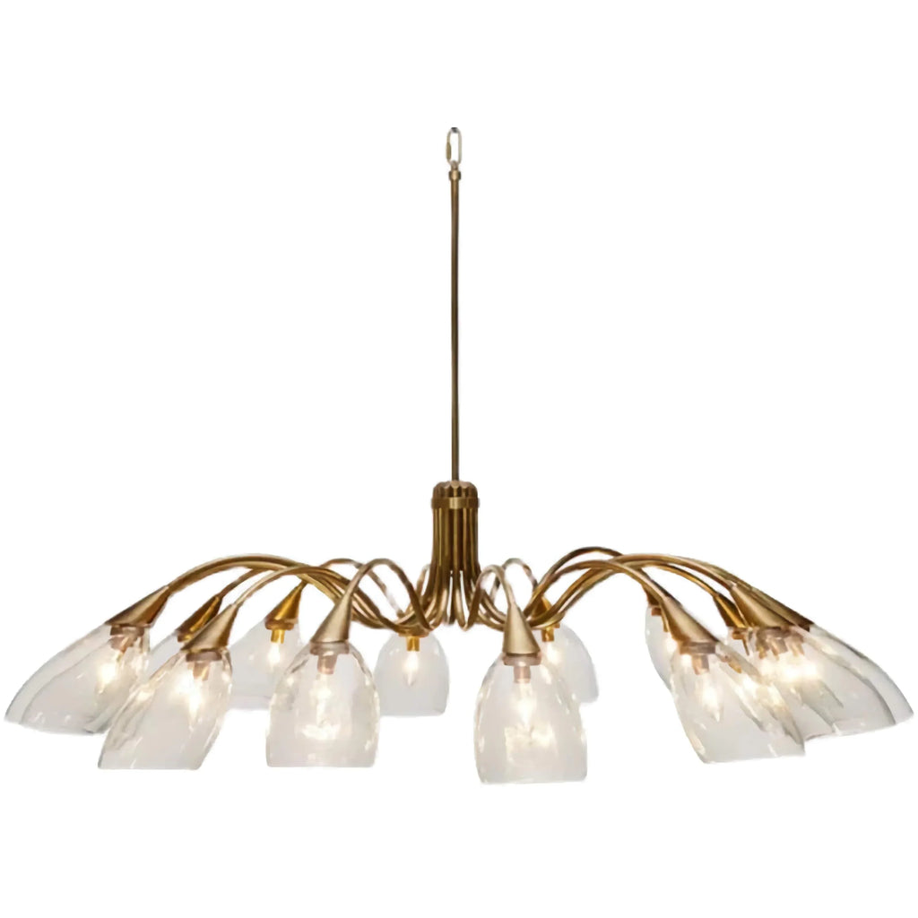 COPPER GLASS CHANDELIER | DESIGN CLAS720
