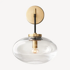 Brass GLASS WALL SCONCE | DESIGN CLFFD1