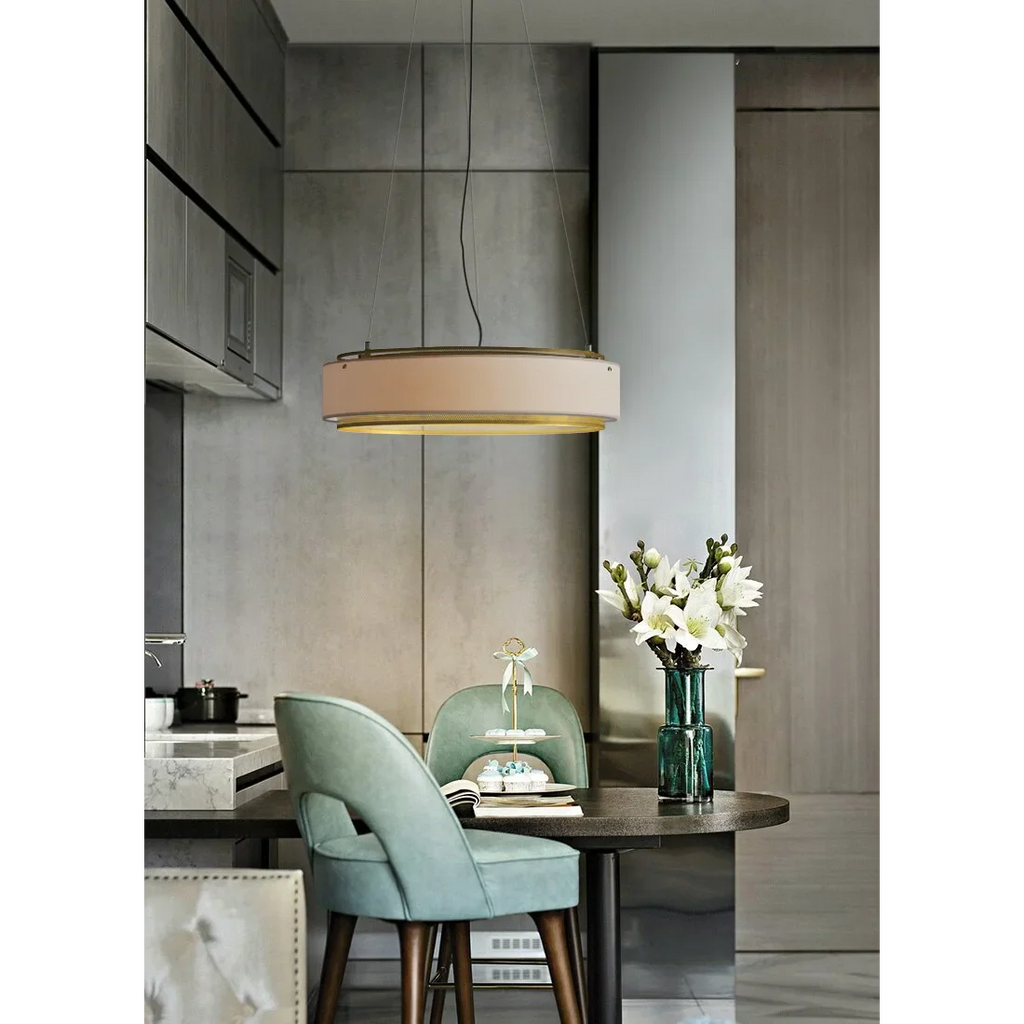 COPPER MESH MODERN MINIMALISM PENDANT LIGHT