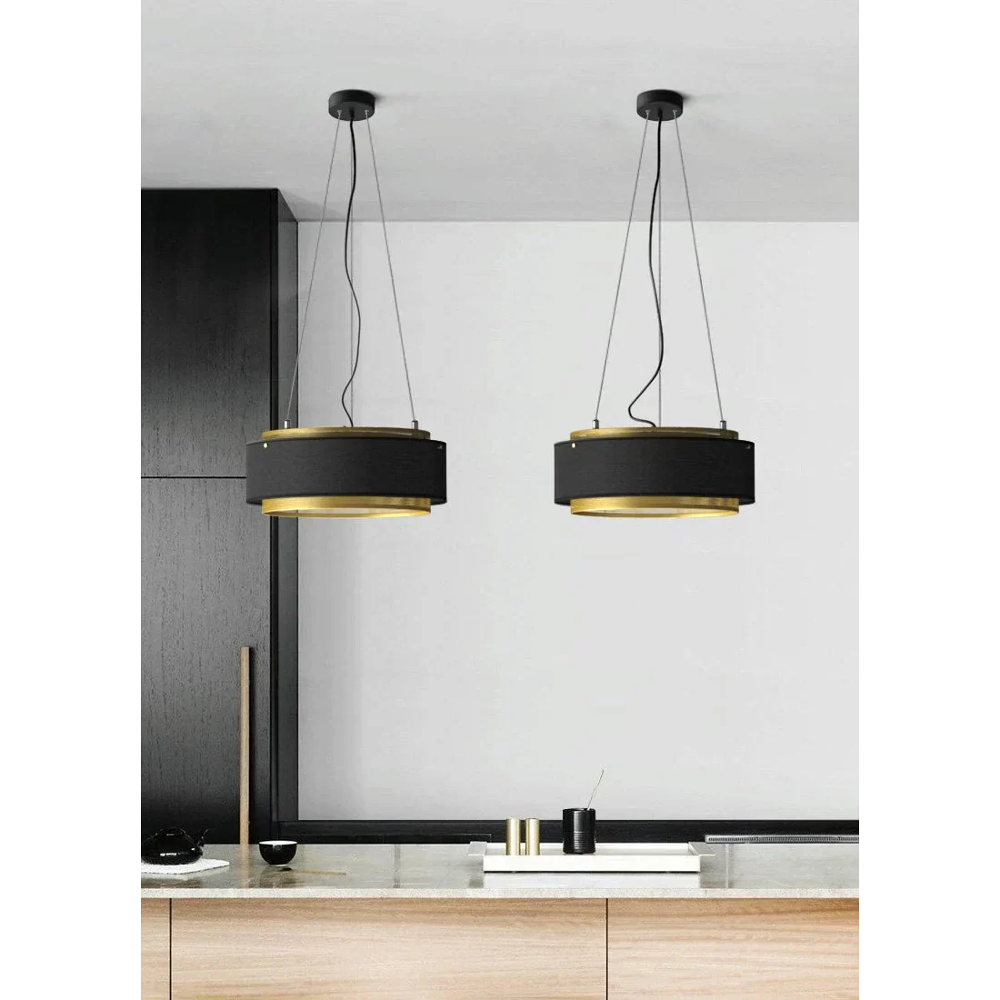 COPPER MESH MODERN MINIMALISM PENDANT LIGHT