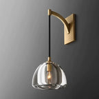 BrassWALL SCONCE WITH GLASS SHADE | CLH8500
