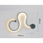 CREATIVE MODERN CURVE LED LAMPS