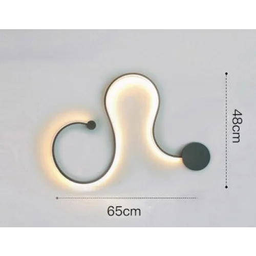 CREATIVE MODERN CURVE LED LAMPS