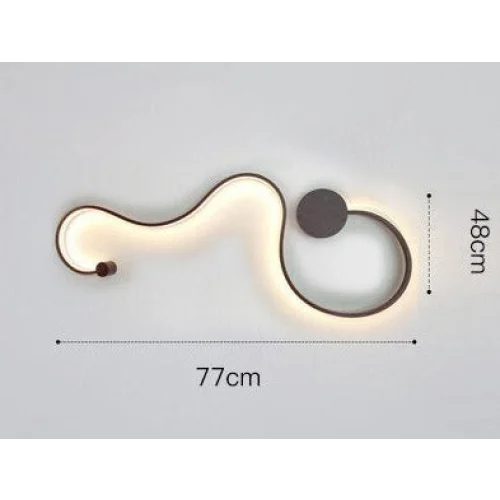CREATIVE MODERN CURVE LED LAMPS