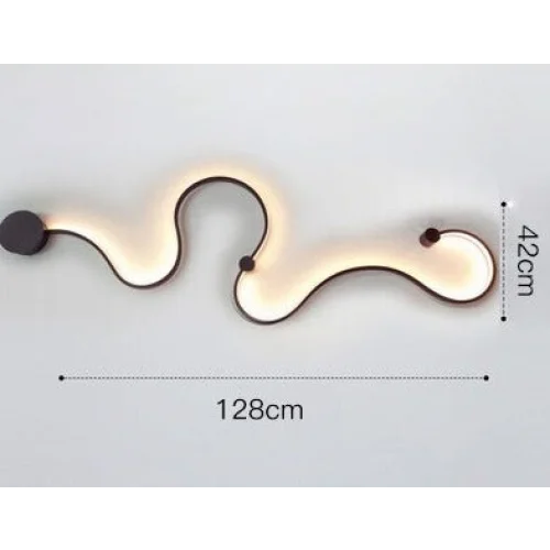 CREATIVE MODERN CURVE LED LAMPS