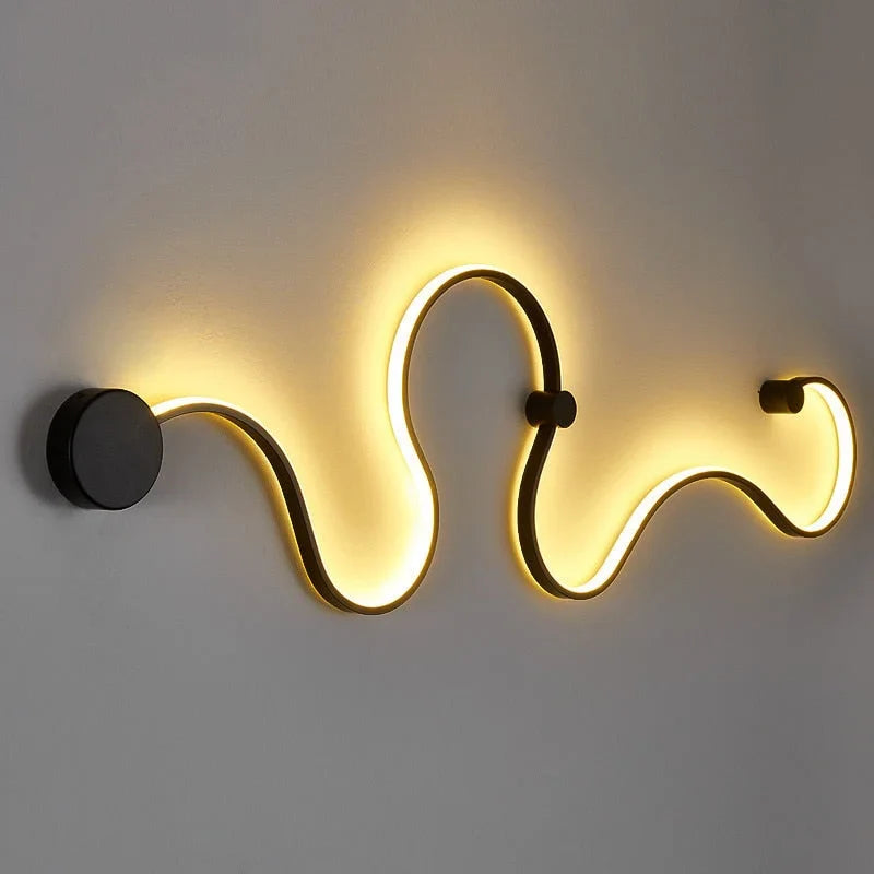 CREATIVE MODERN CURVE LED LAMPS