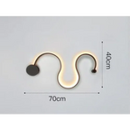 CREATIVE MODERN CURVE LED LAMPS