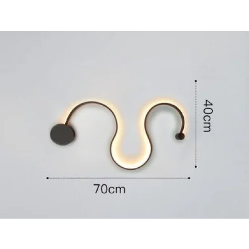 CREATIVE MODERN CURVE LED LAMPS