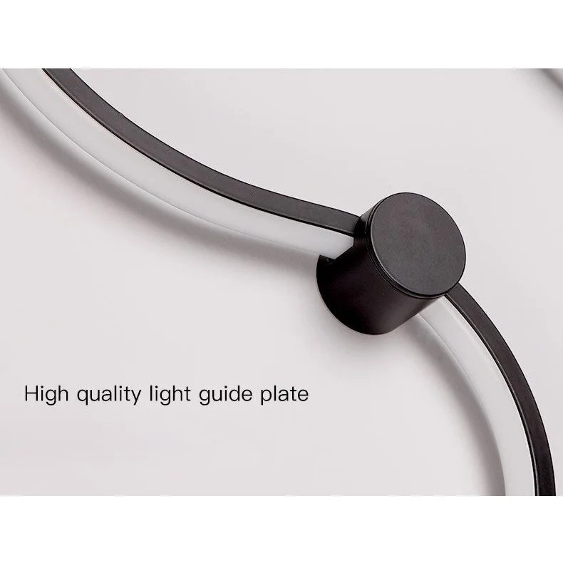 CREATIVE MODERN CURVE LED LAMPS