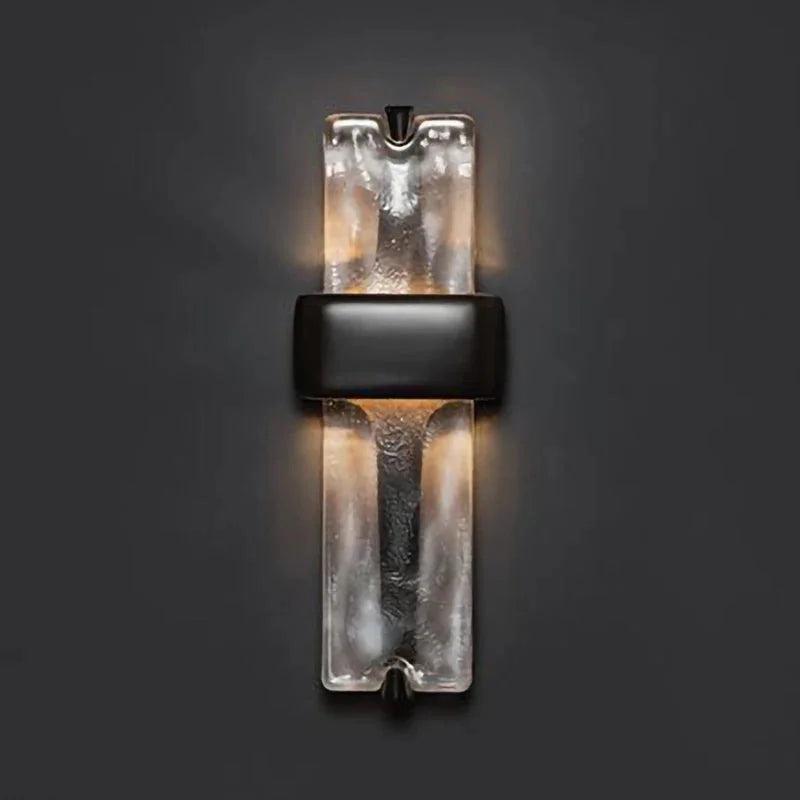 CRYSTAL BLACK WALL SCONCES | CLGGP57B