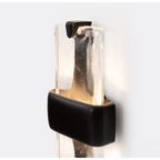 CRYSTAL BLACK WALL SCONCES | CLGGP57B